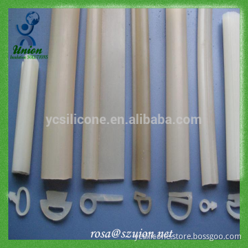 Deformed Silicone rubber tube /sealing strip /Seal/protect